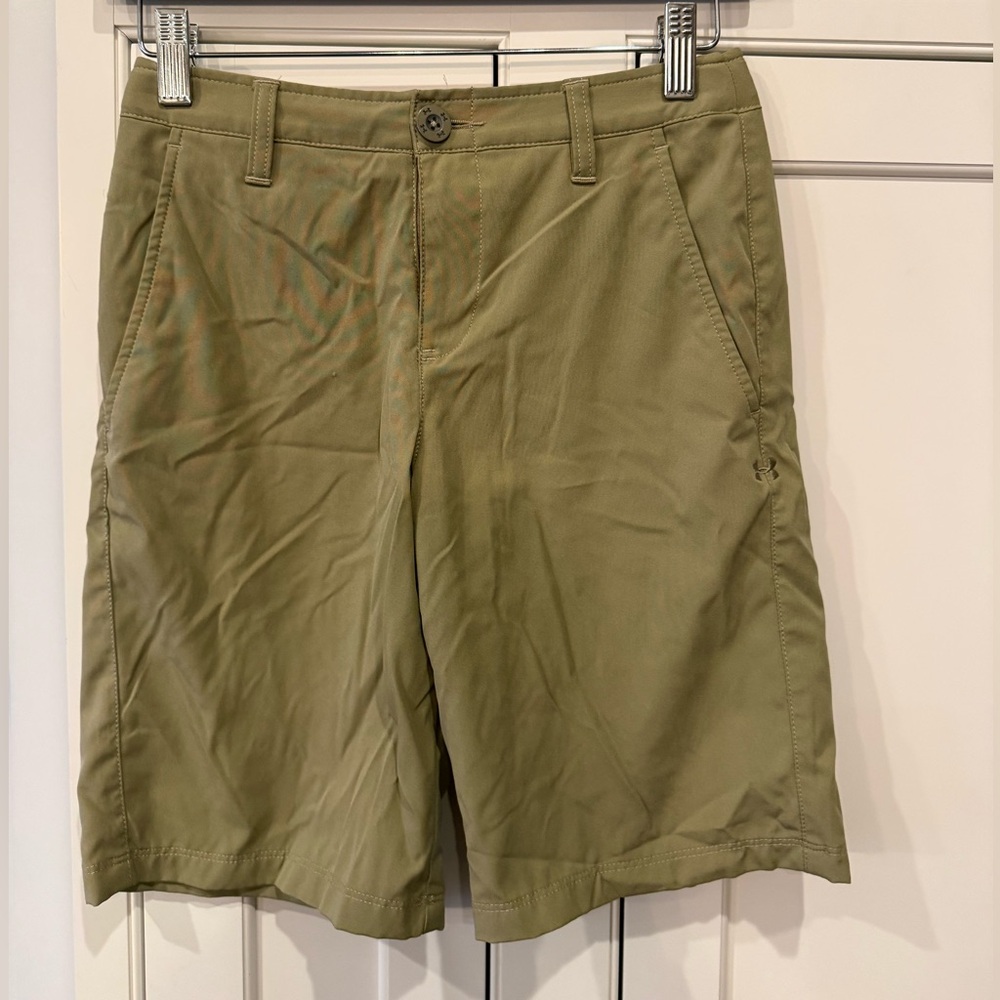 Under Armour Olive Green Kids Shorts